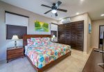 Master suite 2 with King bed, TV, ocean view and en suite bathroom